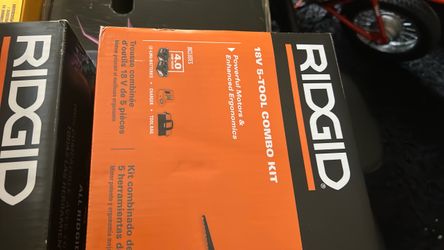 Ridgid 5 piece combo
