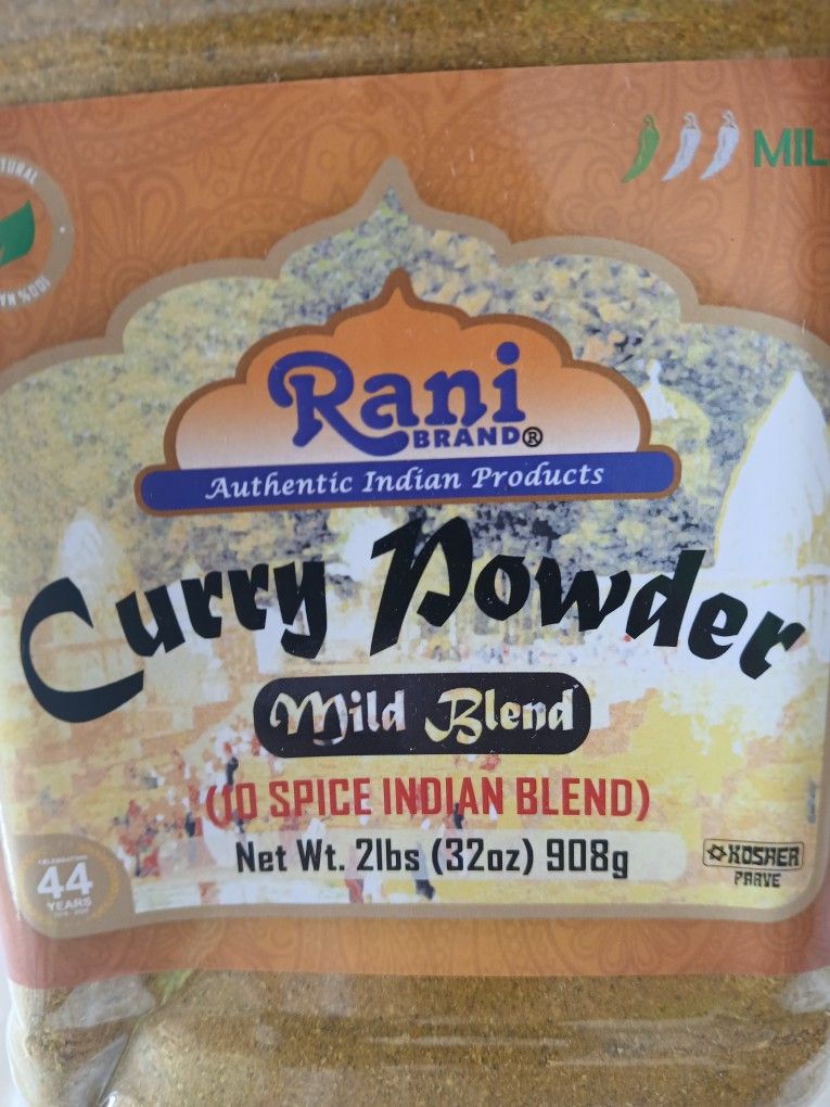 Rani Curry Powder Mild Natural 10-Spice Blend 32oz
