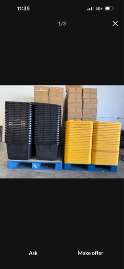 10 containers $6 each $60 total