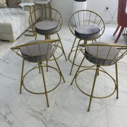 Bar Stools Set Of 4