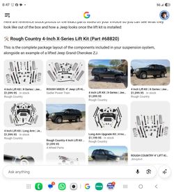 NEW 4 inch Jeep Grand Cherokee ZJ Lift Kit & Offroad Parts - $1,200 Retail