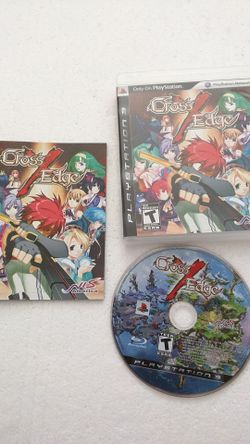 Cross Edge PS3 PlayStation Video Game Excellent Condition