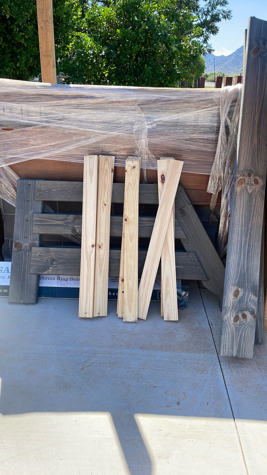 Wood Twin Bed