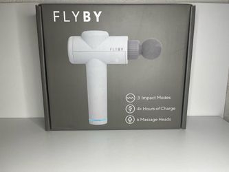 Flyby massage gun