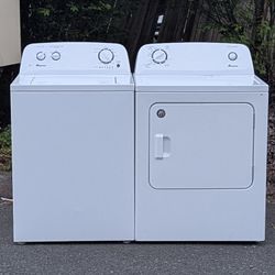 AMANA washer and Electric Dryer. Works Perfect. 30 Days warranty