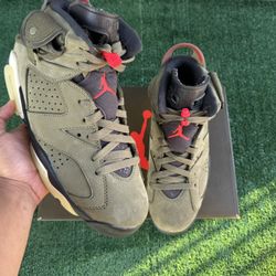 Jordan 6 ‘Travis Scott’ Size 9