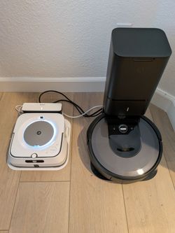 Roomba i7 Vacuum and Braava Jet M6