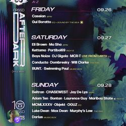 CRSSD AFTER DARK : BOYS NOIZE 2 TICKETS