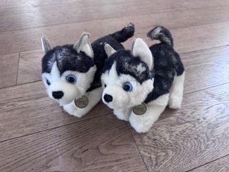 2 Aurora Miyoni Husky Plush Dogs – Stuffed Animals