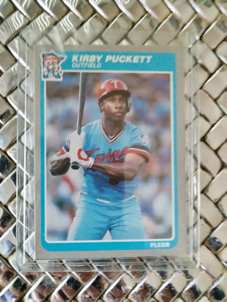 Kirby Puckett 1985 Fleer NM/MT