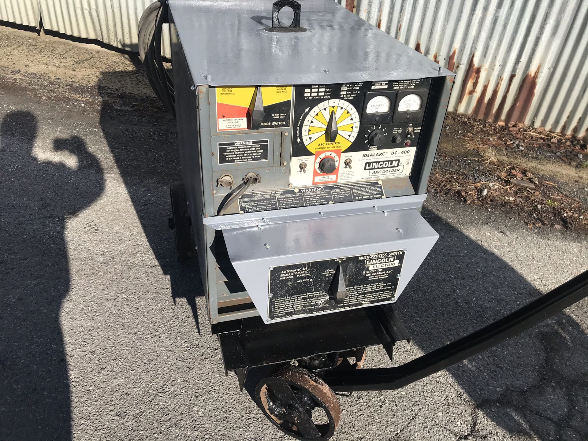 Lincoln Dc 400 Spoolgun MiG/stick Welder