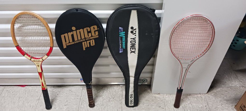 Must Sell Vintage Tennis Rackets  25% OFF 