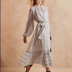 Boho Maxi Dress - Banana Republic 