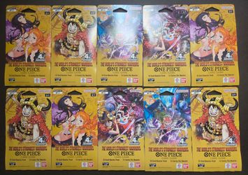 One Piece 0P-17 The World's Strongest Warriors Sleeved Booster Pack