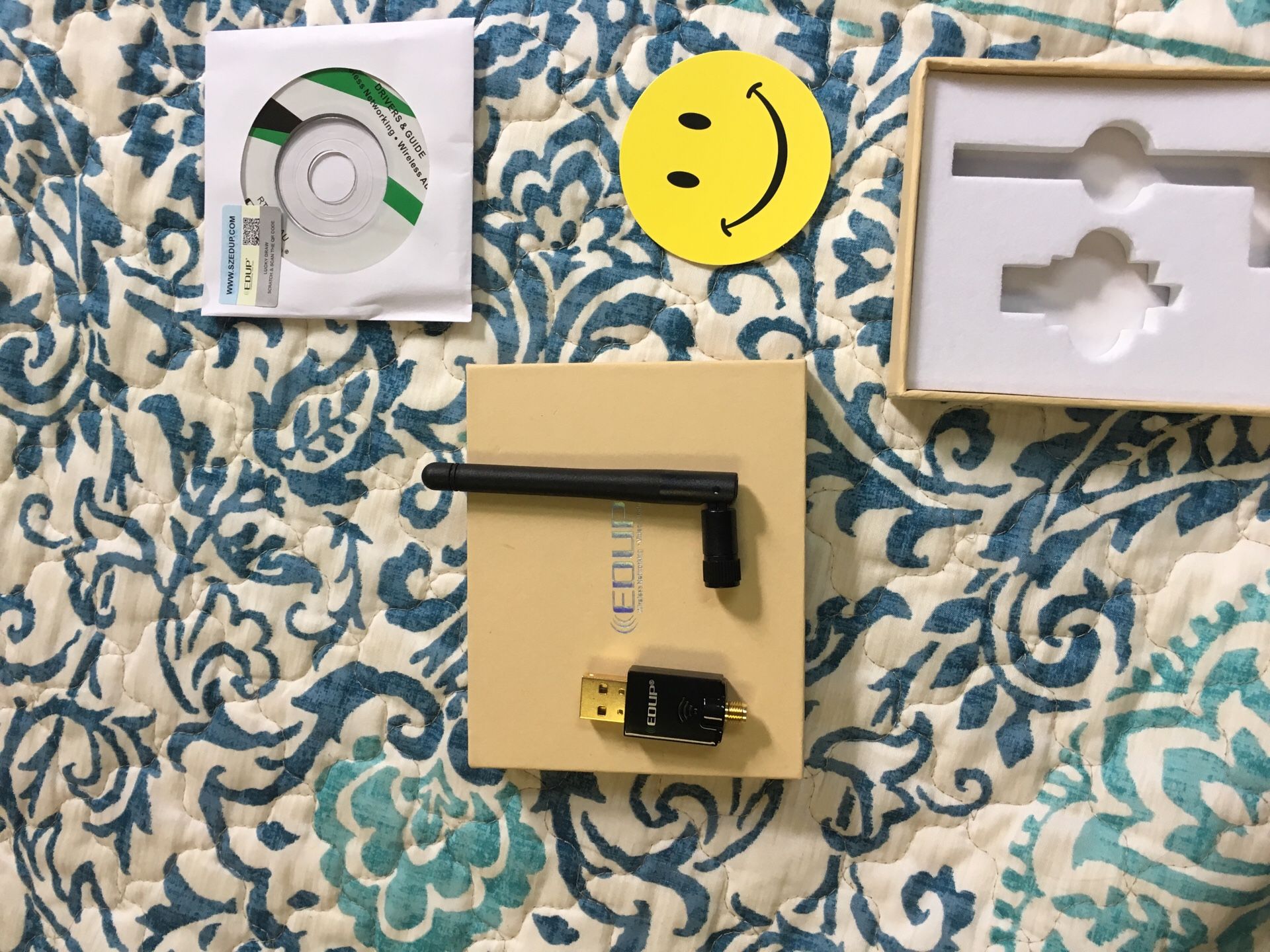 WiFi USB adapter used onced