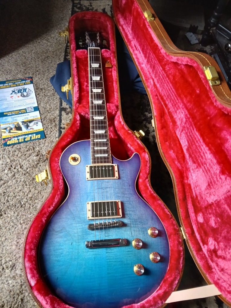 .2024 Gibson 60s Les Paul Limited Edition Blue Berry Burst Openbox