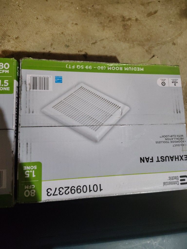 Commercial Electric Exhaust Fans X2