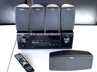 Denon receiver avr-s900w  with 5 klipsch speakers