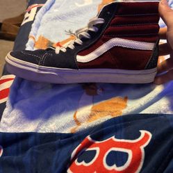 Vans Red White And Blue 