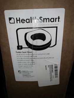 Health smart toilet seat riser