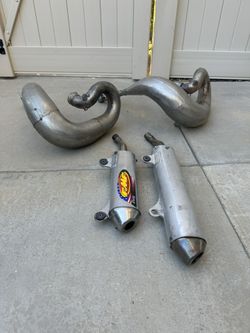 2003 Honda Cr250 Pipes Fmf And Pro Circuit