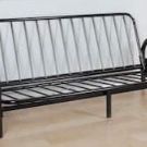 Adjustable Frame for Futon, Black Metal