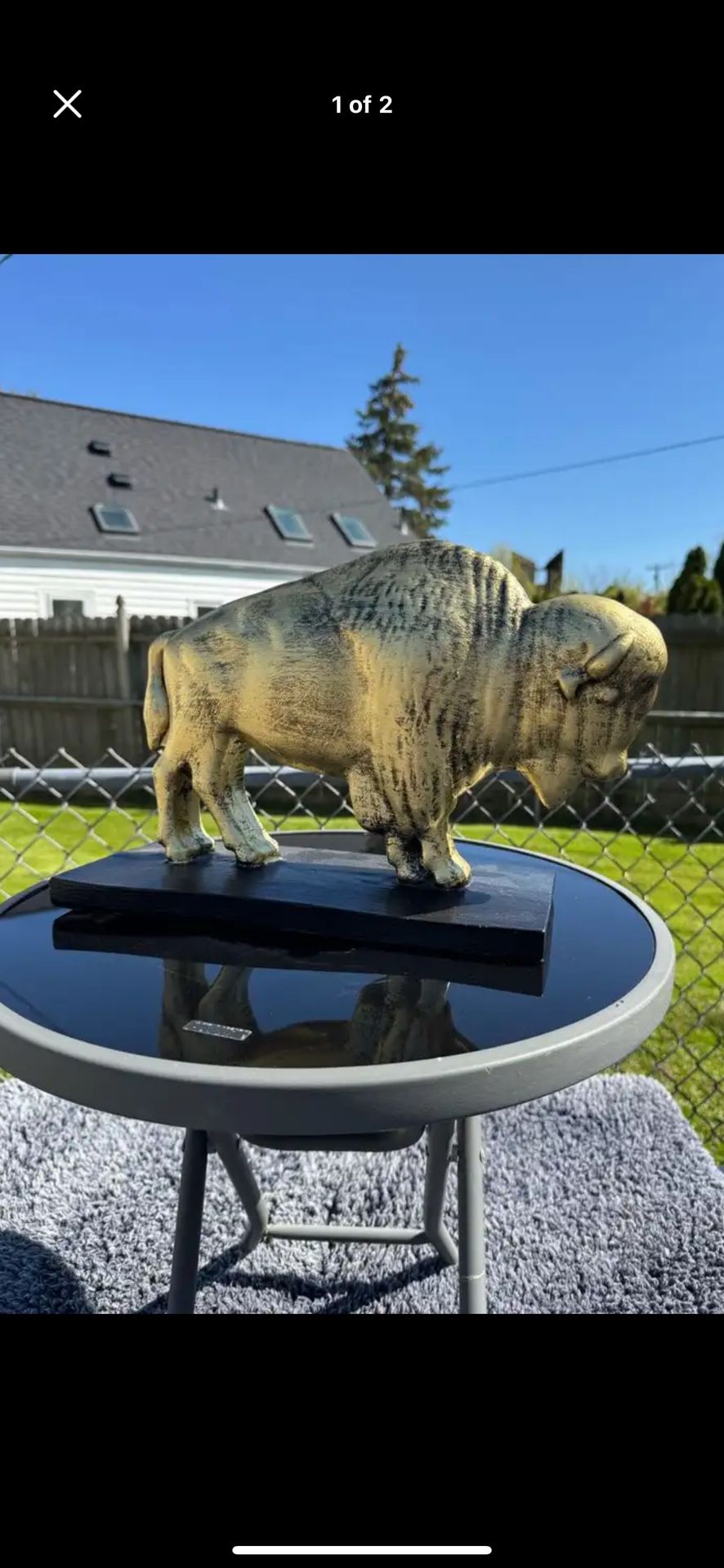 The Golden Buffalo Statue
