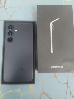 Galaxy S25 5G 6.2" (Unlocked) 128GB Blueblack Opened Box 6 month warranty included!