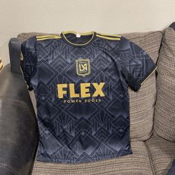 Size Medium Los Angeles Football Club Flex, Power Tools Jersey.