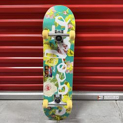 Chocolate Stevie Perez Floral Chunk Skateboard