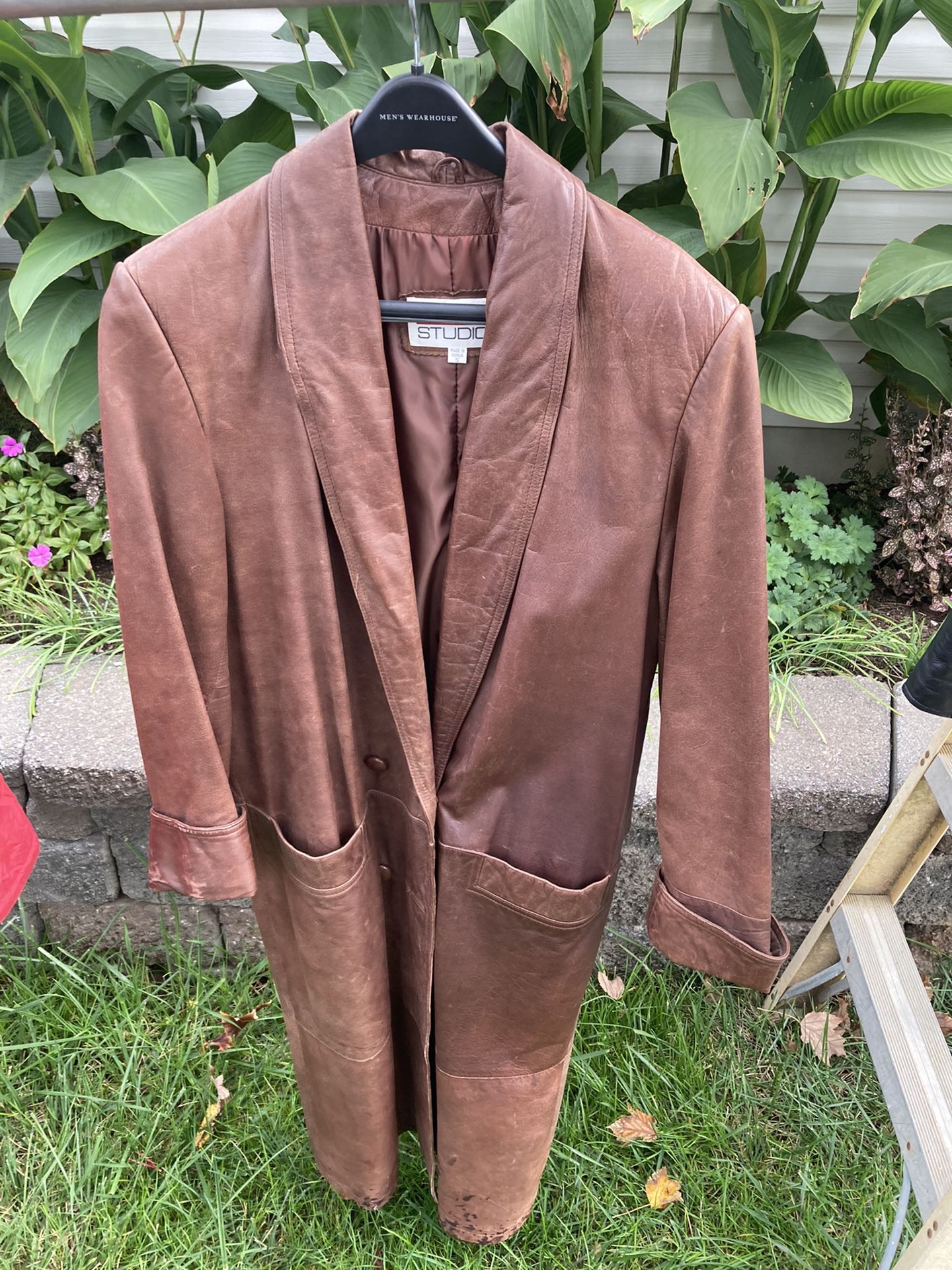 Used Womens Leather Jacket