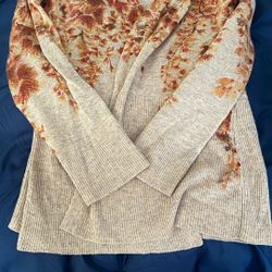 Three Sweaters +One Vest Size Large