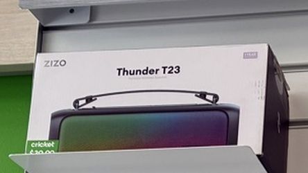 ZIZO Thunder T23 Bluetooth Speaker — New