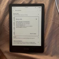 Kindle Paper white 11th Generation 