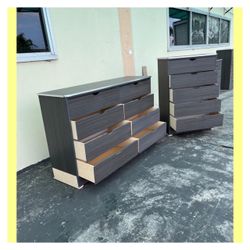 5 and 8 drawers dresser / Five and eight drawers dresser