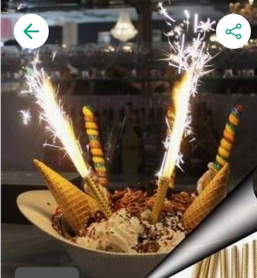60pcs Happy Birthday candles 6" Cake Topper