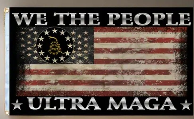 NEW WE THE PEOPLE. ULTRA MEGA 3'x 5' FLAG