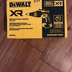 Pistola Destornillador Dewalt 20v Xr Nuevo Tool Only