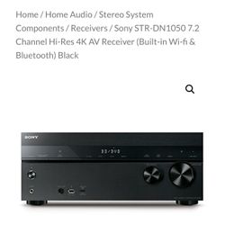 Sony STR-DN1050 7.2 165W 4K Receiver 