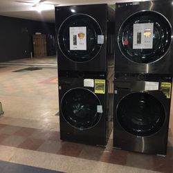 Lg Smart Front Load Washer  AND  Dryer Electric WashTower SET 💥💥