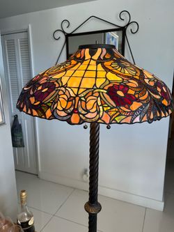Beautiful floor Tiffany style lamp