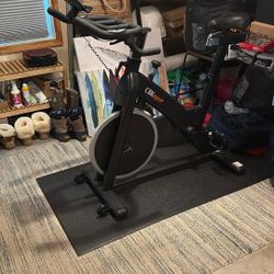 Spin Bike Custom Seat And Pedals