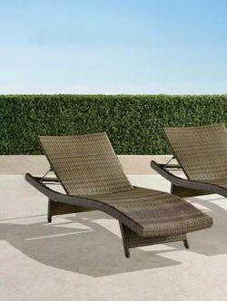 Frontgate Bronze Chaise Lounge