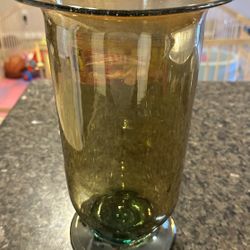 Glass Vase- 12 Inches Tall 