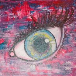 Evil Eye Painting 