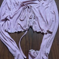 Dazy Women’s Pink Long Sleeve Cardigan Size Large