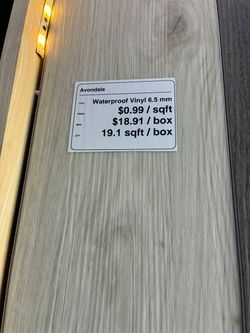 Avondale Waterproof Vinyl Plank Flooring 6.5mm
