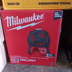 Milwaukee New Fan 18M 