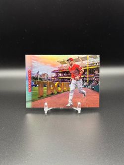 Mike Trout Topps Chrome Perspectives Baseball Card