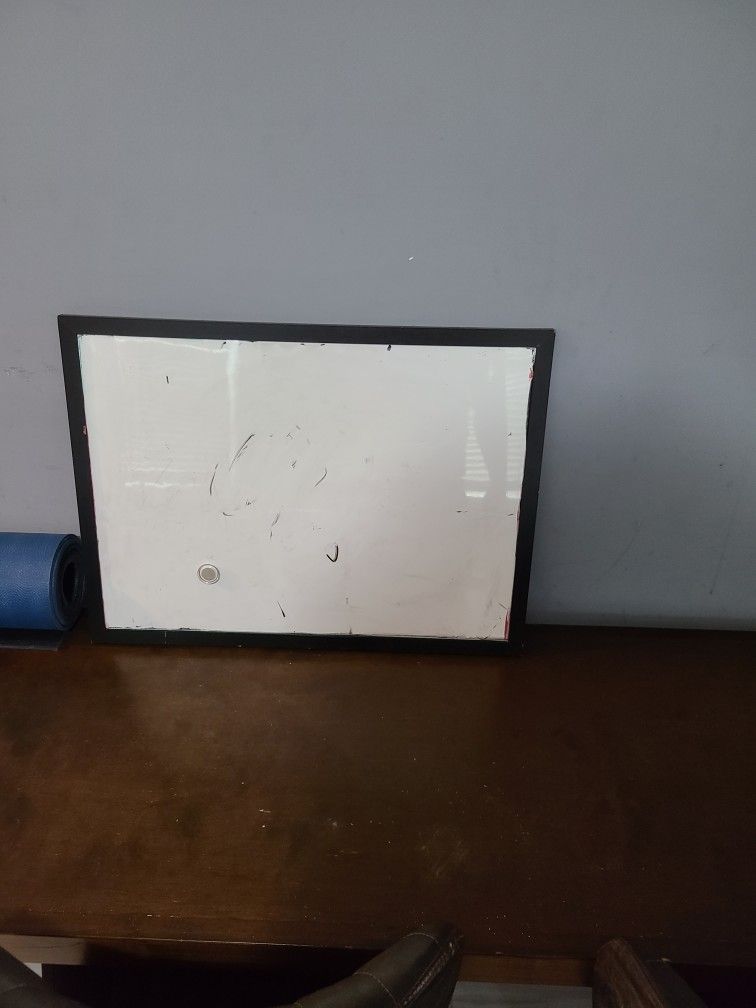 Whiteboard With Frame.